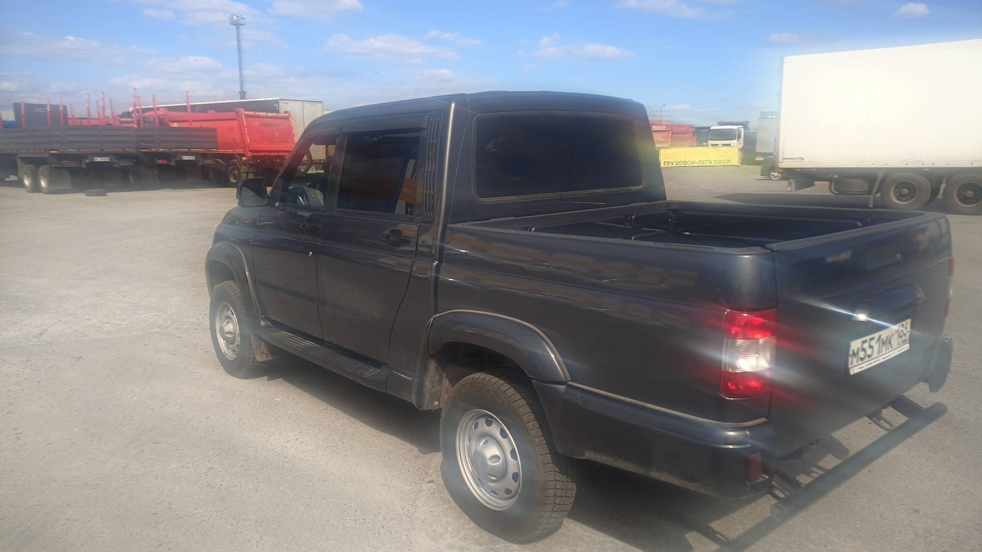 УАЗ Pickup,  1 086 км, 2025 года в лизинг