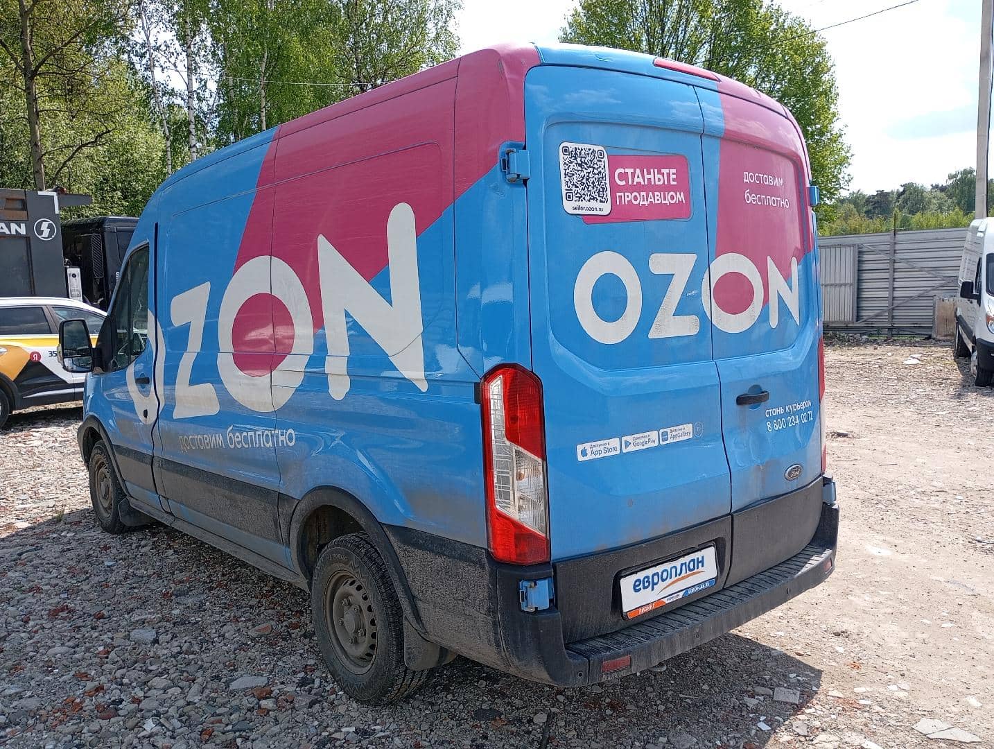 Ford Transit,  174 606 км, 2021 года в лизинг