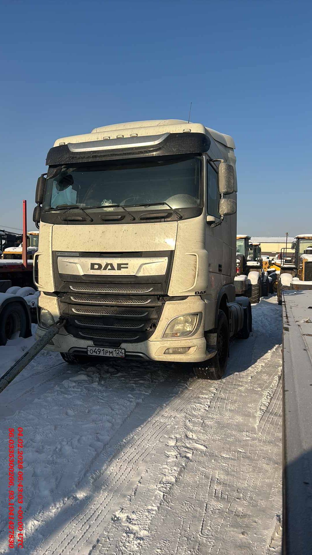 DAF XF 480 FT 4x2 (Space Cab),  650 000 км, 2021 года в лизинг