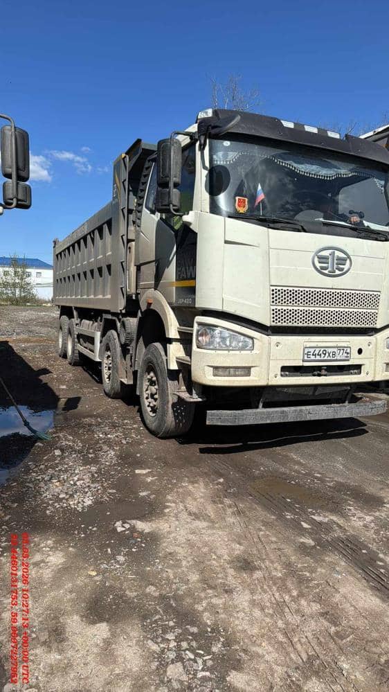 FAW CA3310P66K24T4E5 8х4,  102 955 км, 2022 года в лизинг