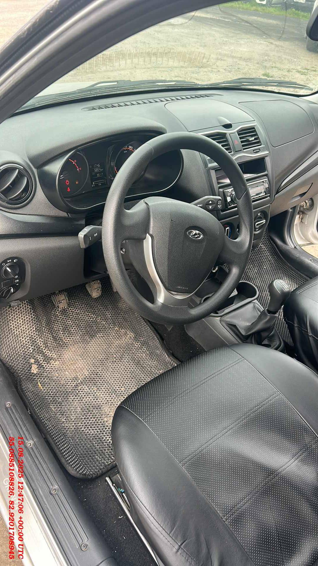 Lada Granta лифтбек,  5 517 км, 2024 года в лизинг