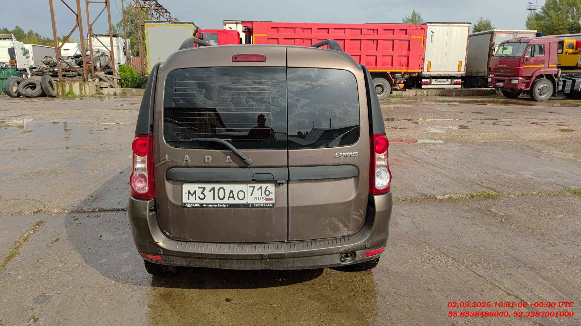 Lada Largus универсал,  100 322 км, 2021 года в лизинг