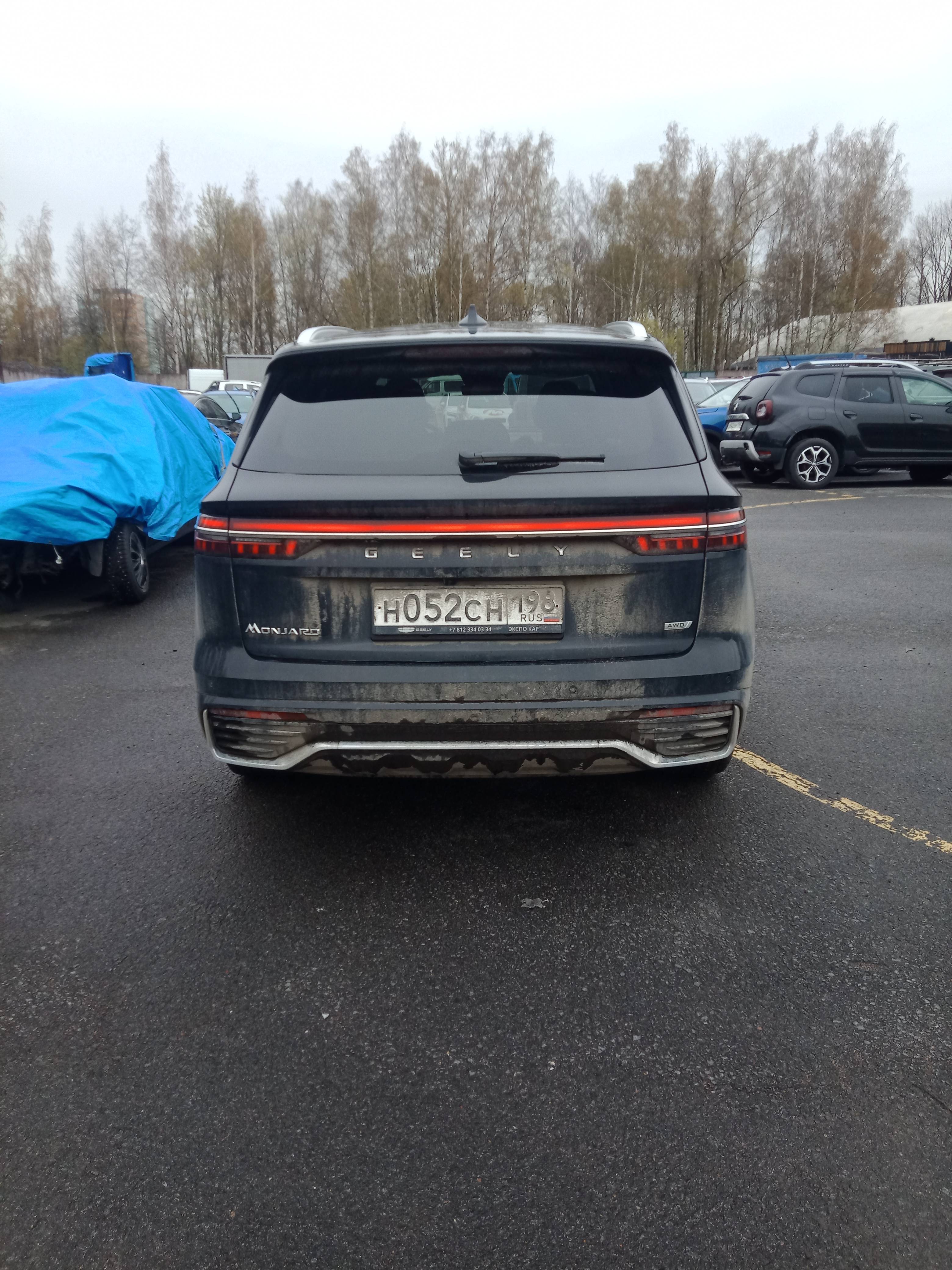 Geely Monjaro,  53 836 км, 2023 года в лизинг
