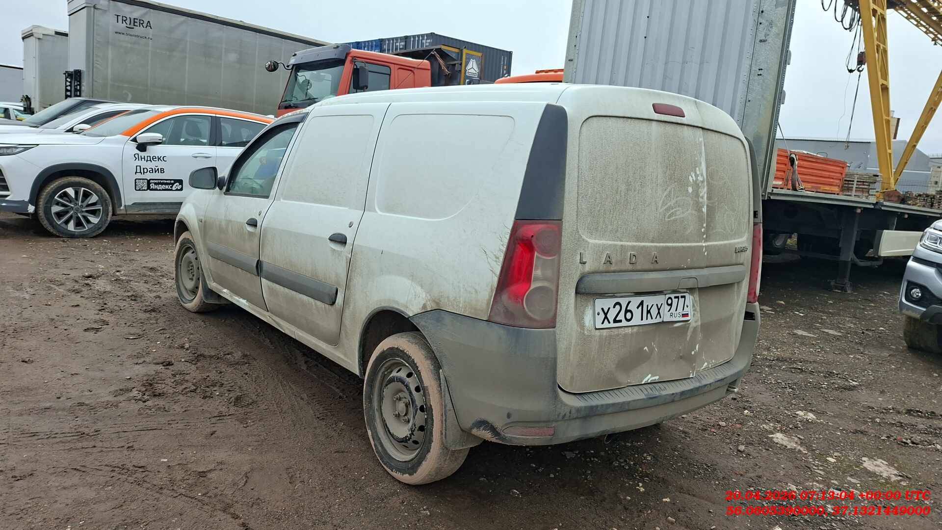 Lada Largus фургон,  233 944 км, 2020 года