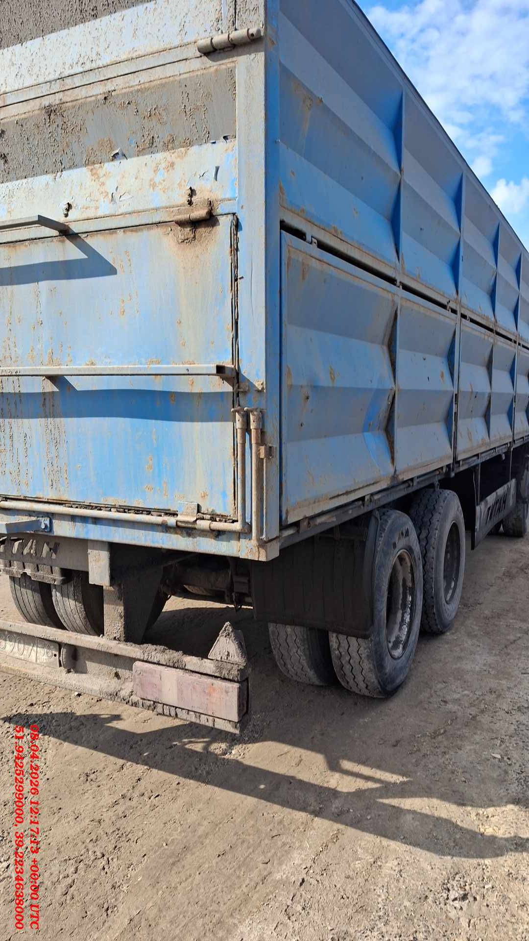ТИТАН Зерновоз бортовой 846322, 2017 года в лизинг