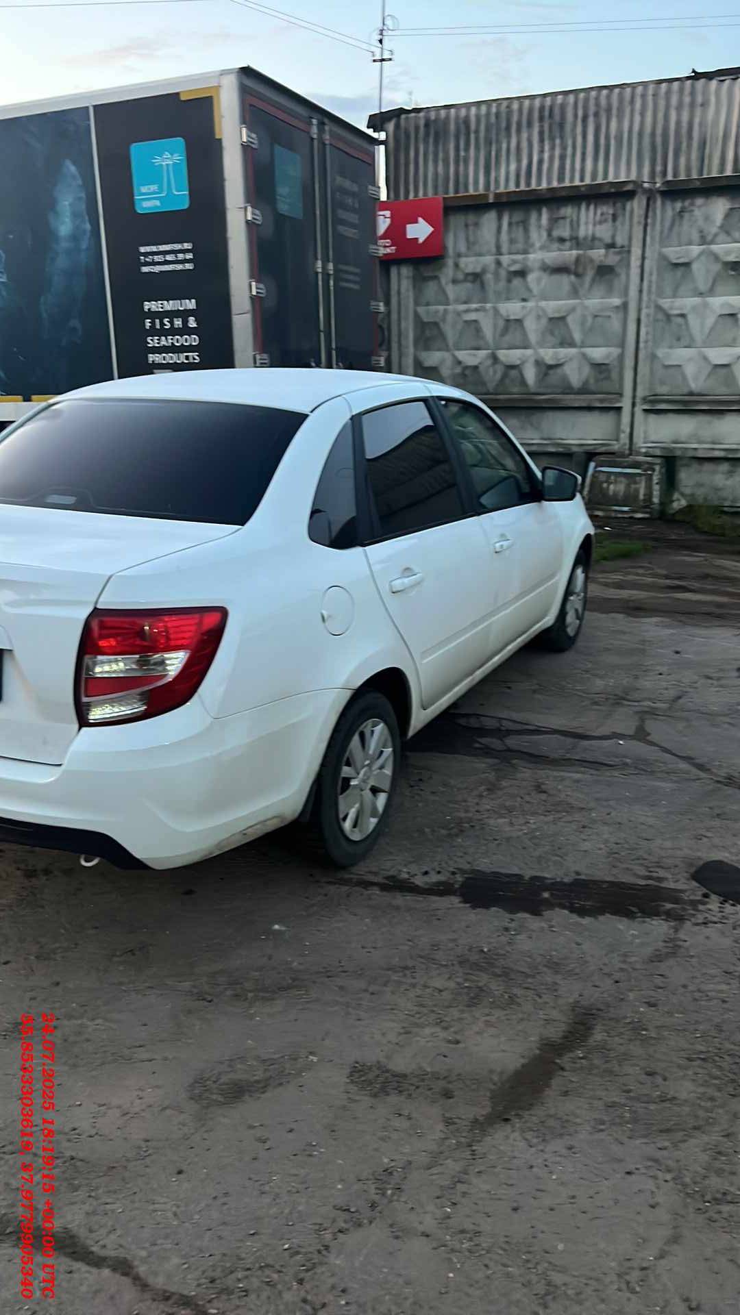 Lada Granta седан,  82 115 км, 2023 года в лизинг
