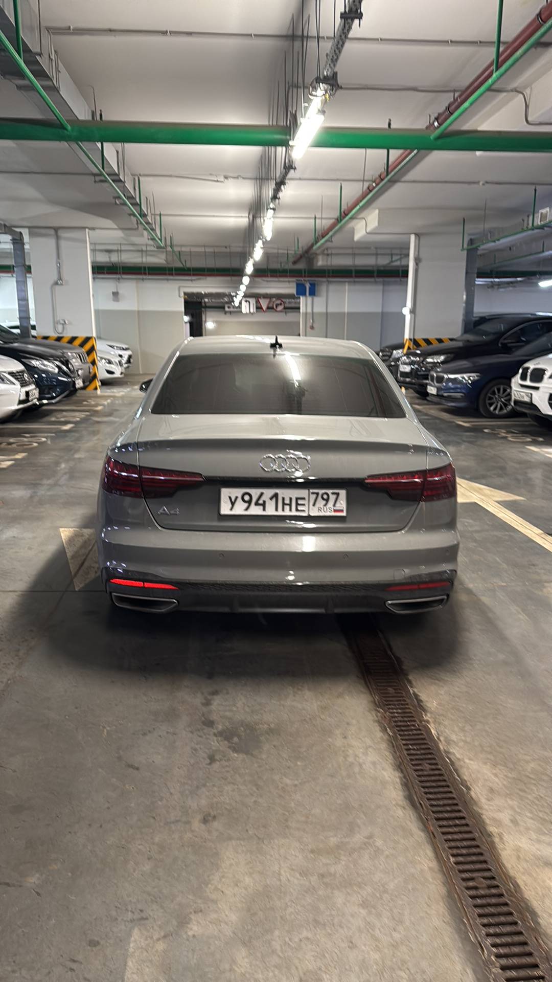 Audi A4,  34 884 км, 2021 года в лизинг