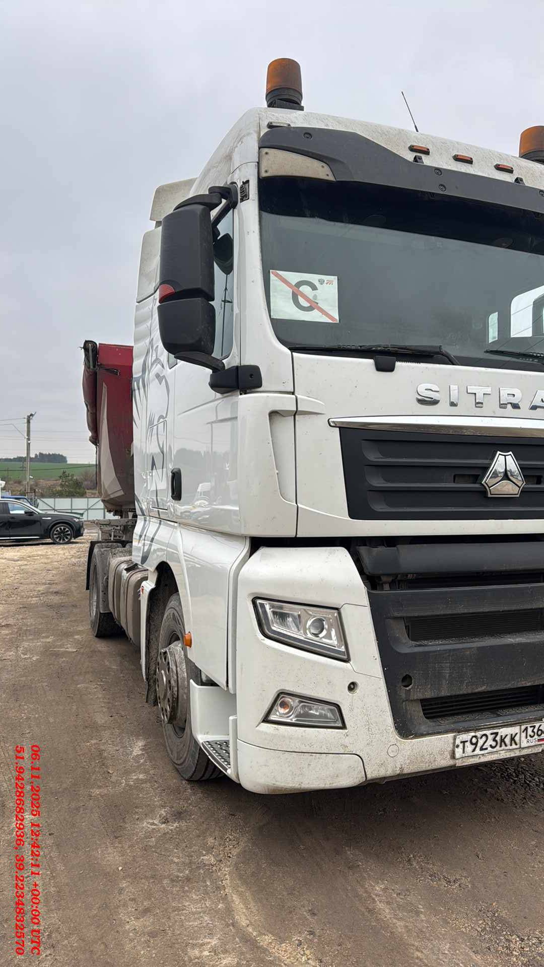 Sitrak C7H 4x2 ZZ4186V361HE,  509 232 км, 2022 года в лизинг