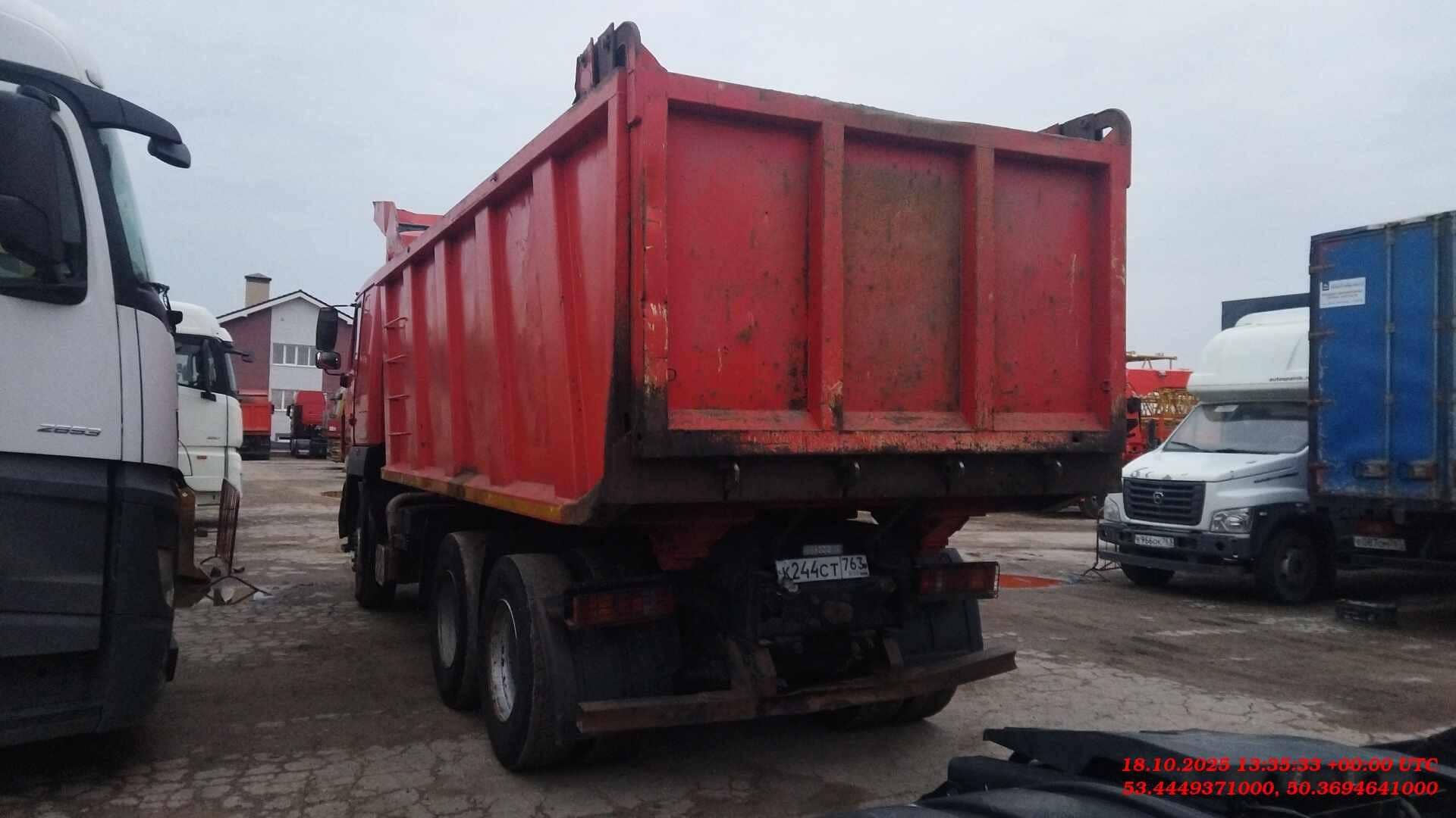 МАЗ 6501C9-8520-005,  124 664 км, 2020 года