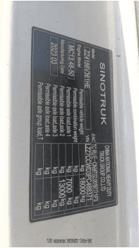 Sitrak C7H 4x2 ZZ4186V361HE,  382 310 км, 2023 года в лизинг