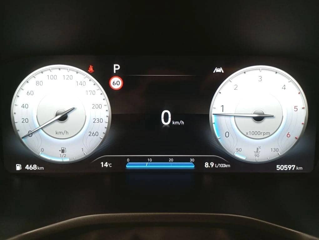 Hyundai Santa Fe,  50 597 км, 2022 года в лизинг