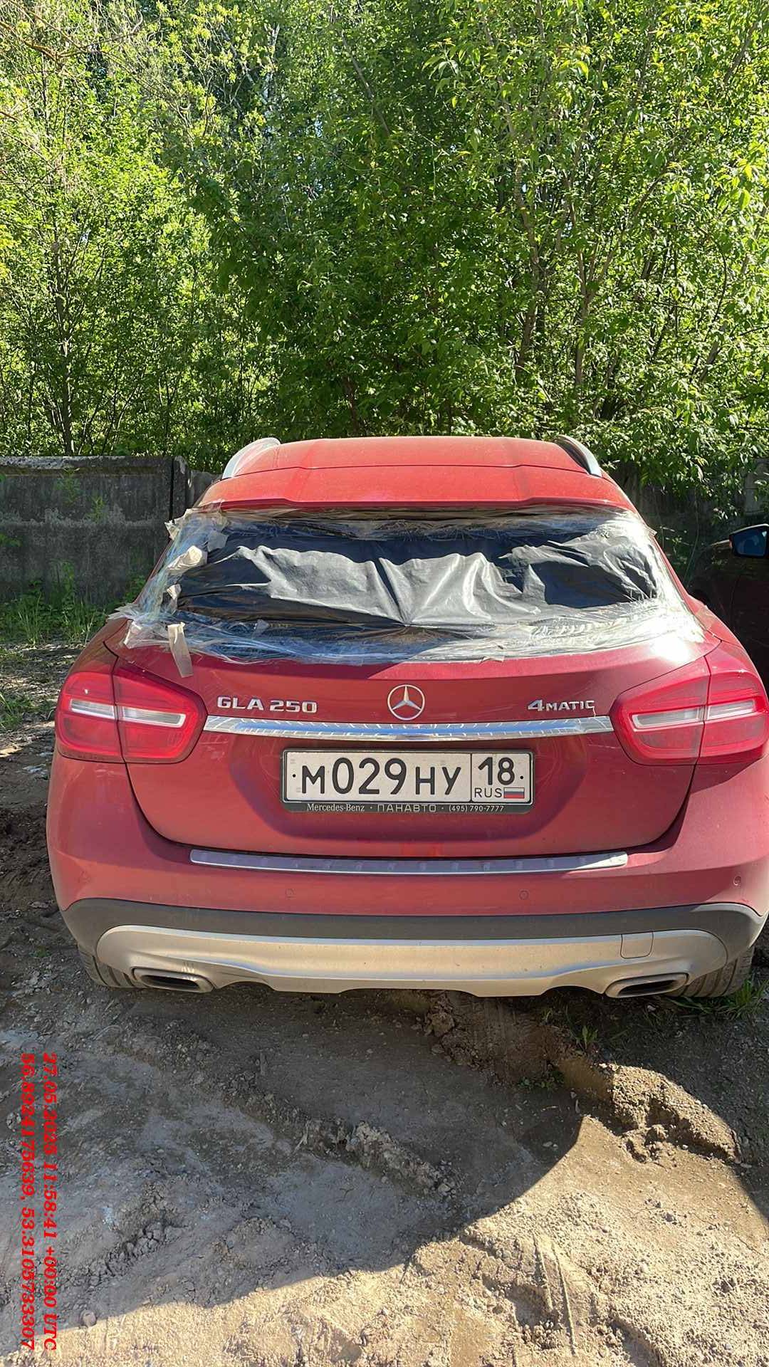 Mercedes-Benz GLA,  145 522 км, 2016 года в лизинг