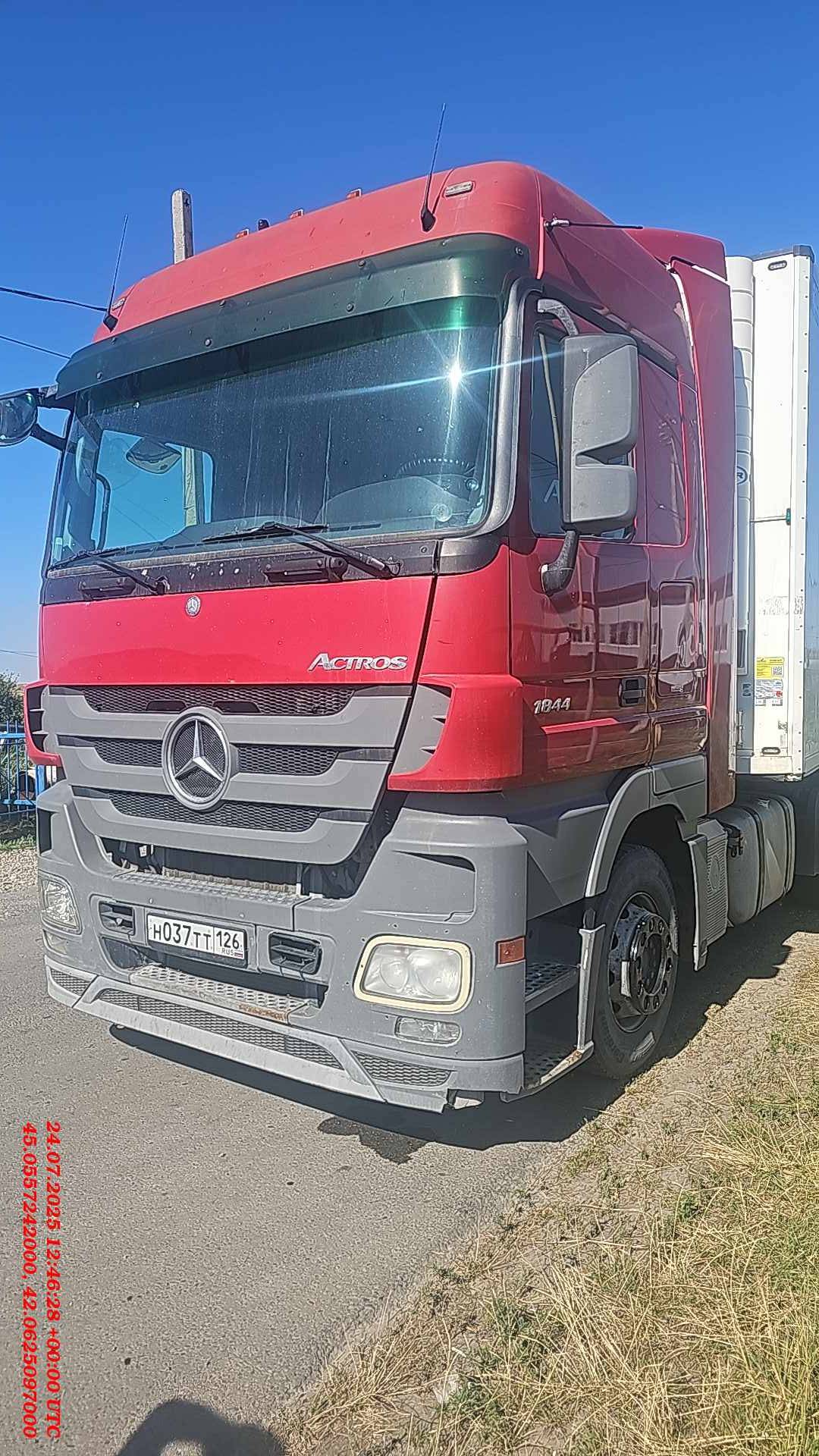 Mercedes-Benz Actros 3 1844 LS 4x2 (Megaspace),  291 331 км, 2017 года в лизинг