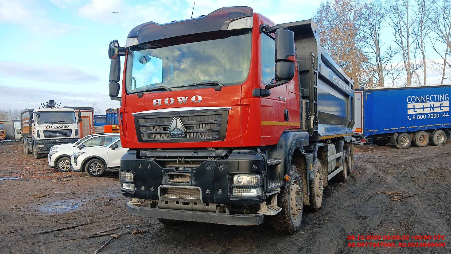 HOWO ZZ3317V386GE1 8х4,  54 548 км, 2024 года в лизинг
