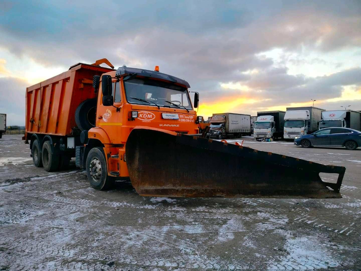 КАМАЗ 6520-43(E4),  227 141 км, 2017 года в лизинг