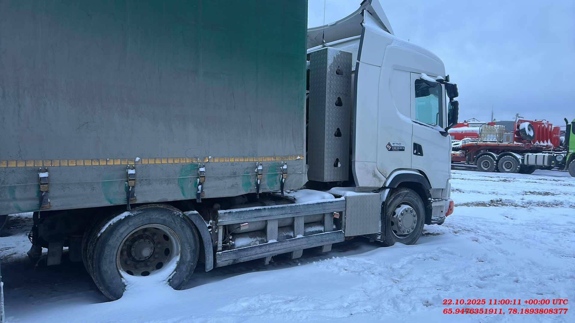 SCANIA G410 A4x2NA CNG,  1 085 540 км, 2018 года в лизинг