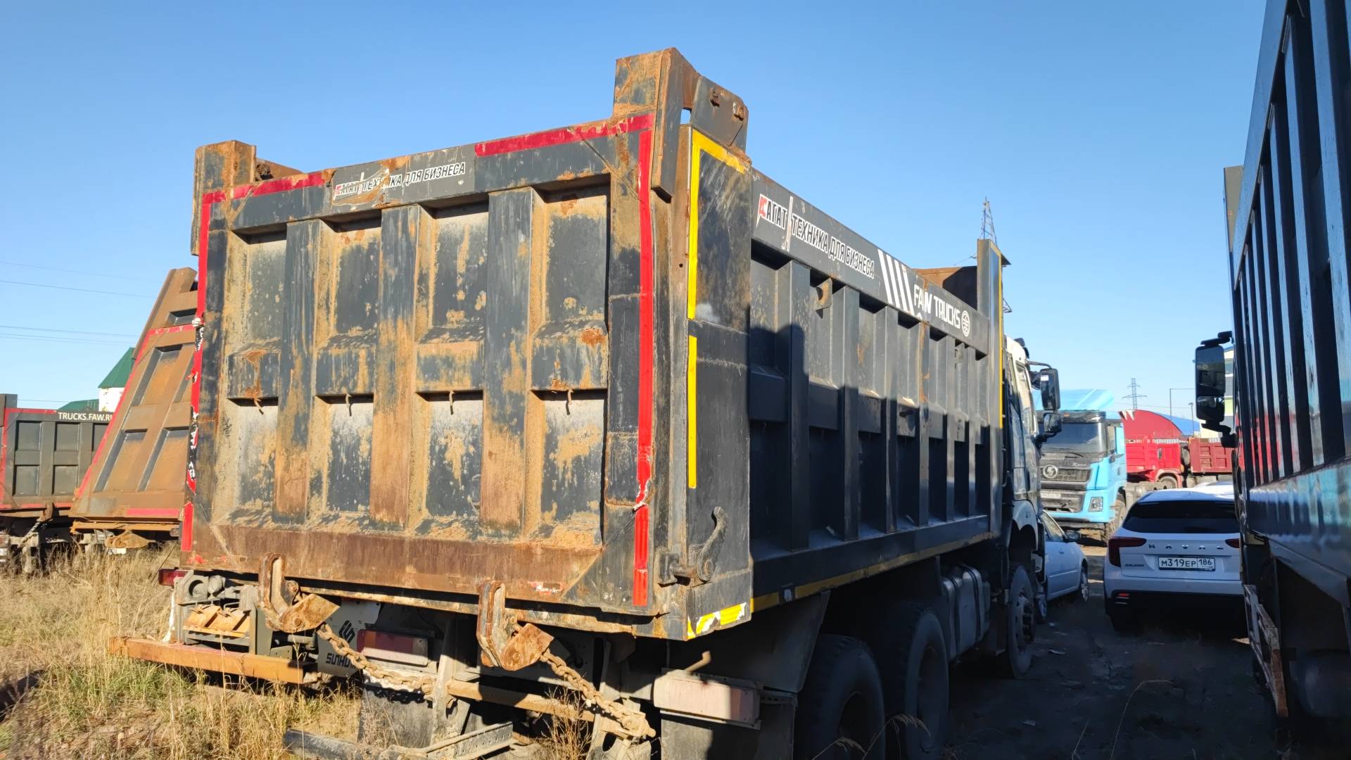 FAW CA3250P66K24L1TE5 6x6,  62 750 км, 2023 года