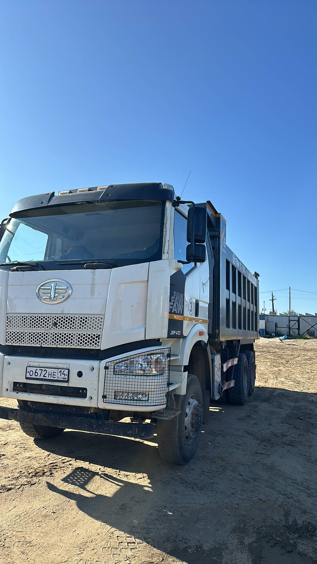 FAW CA3250P66K24L1TE5 6x6,  95 147 км, 2022 года в лизинг