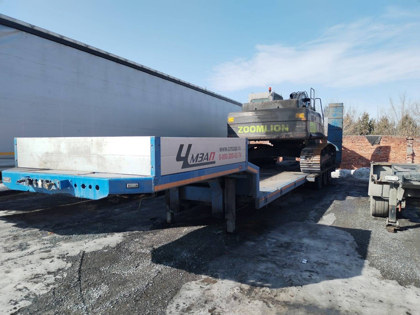 ЧМЗАП Тяжеловоз низкорамный 99064-042-02-ВУЗ-ПП4