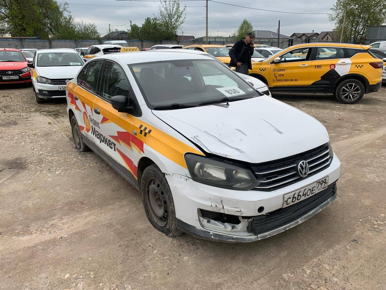 Volkswagen Polo,  177 533 км, 2019 года в лизинг