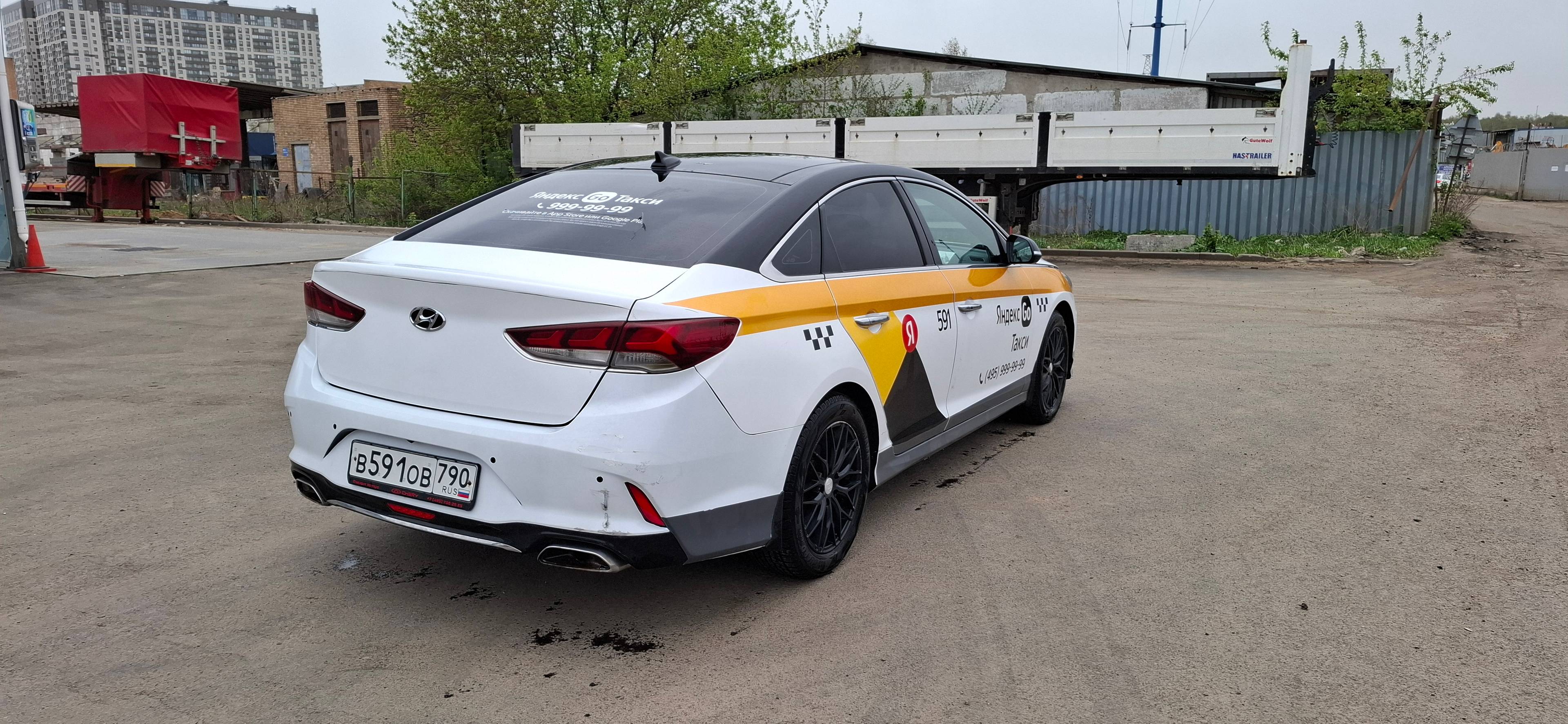 Hyundai Sonata,  330 660 км, 2019 года в лизинг