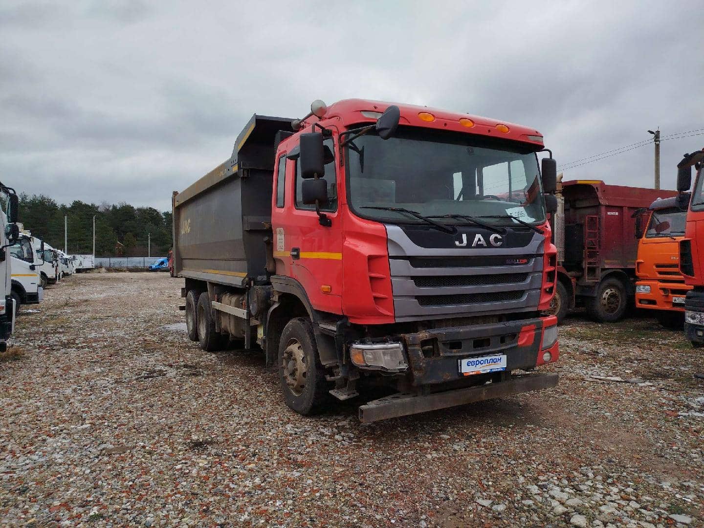 JAC N350 6x4,  225 955 км, 2021 года в лизинг