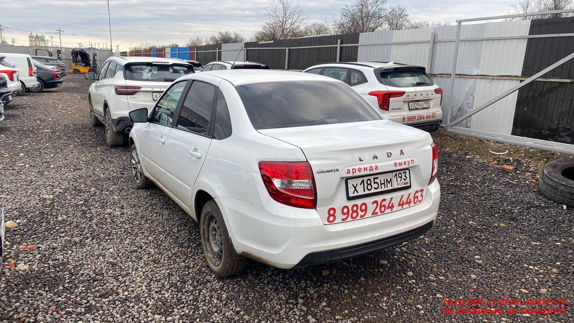 Lada Granta седан,  76 752 км, 2024 года в лизинг
