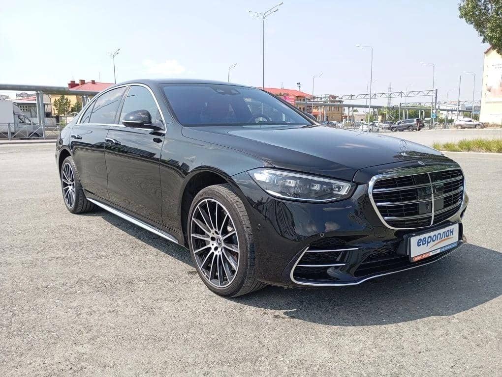 Mercedes-Benz S седан,  75 809 км, 2021 года в лизинг