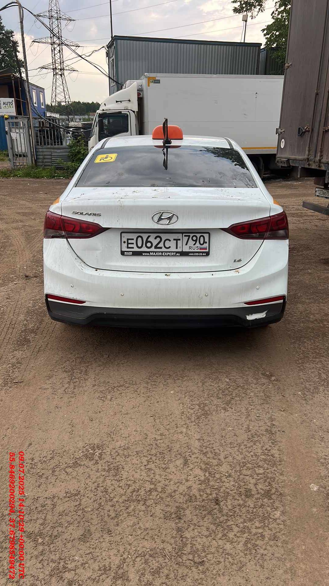 Hyundai Solaris,  249 240 км, 2019 года в лизинг