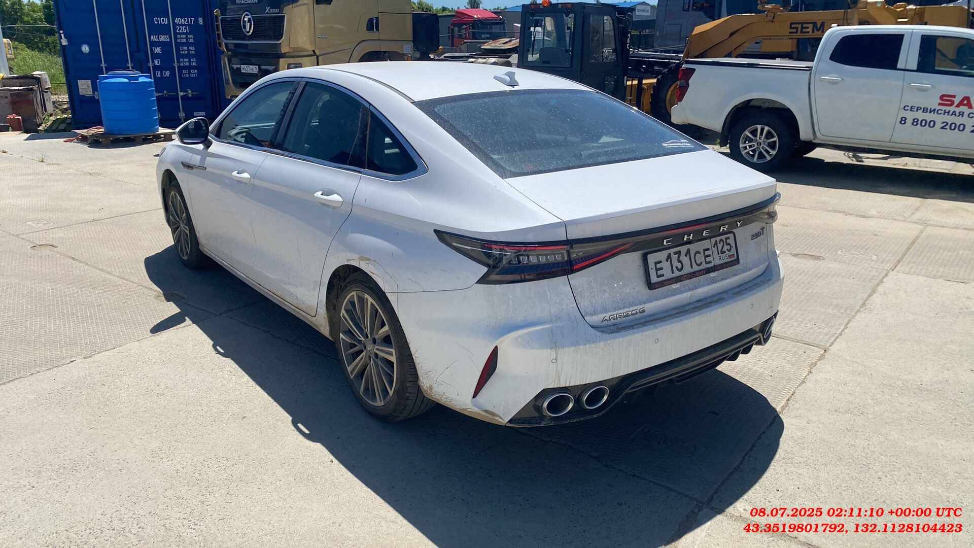 Chery Arrizo 8,  14 997 км, 2023 года в лизинг