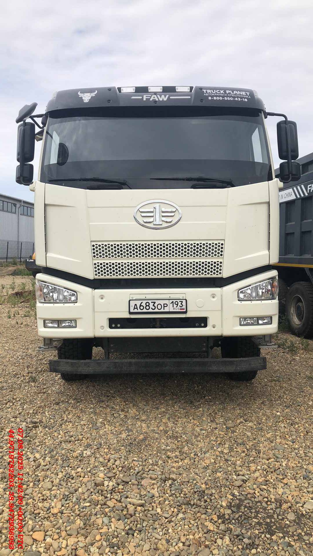 FAW CA3250P66K24T1E5 6х4,  17 236 км, 2024 года в лизинг