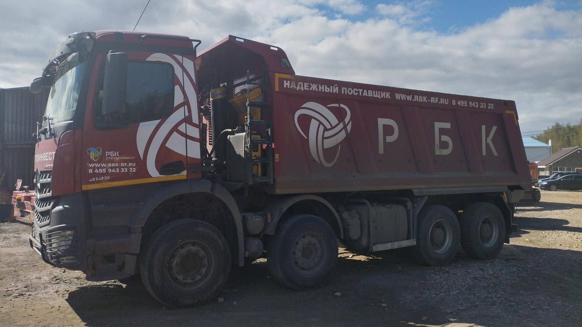 Mercedes-Benz Arocs 4145 K ,  382 856 км, 2021 года в лизинг