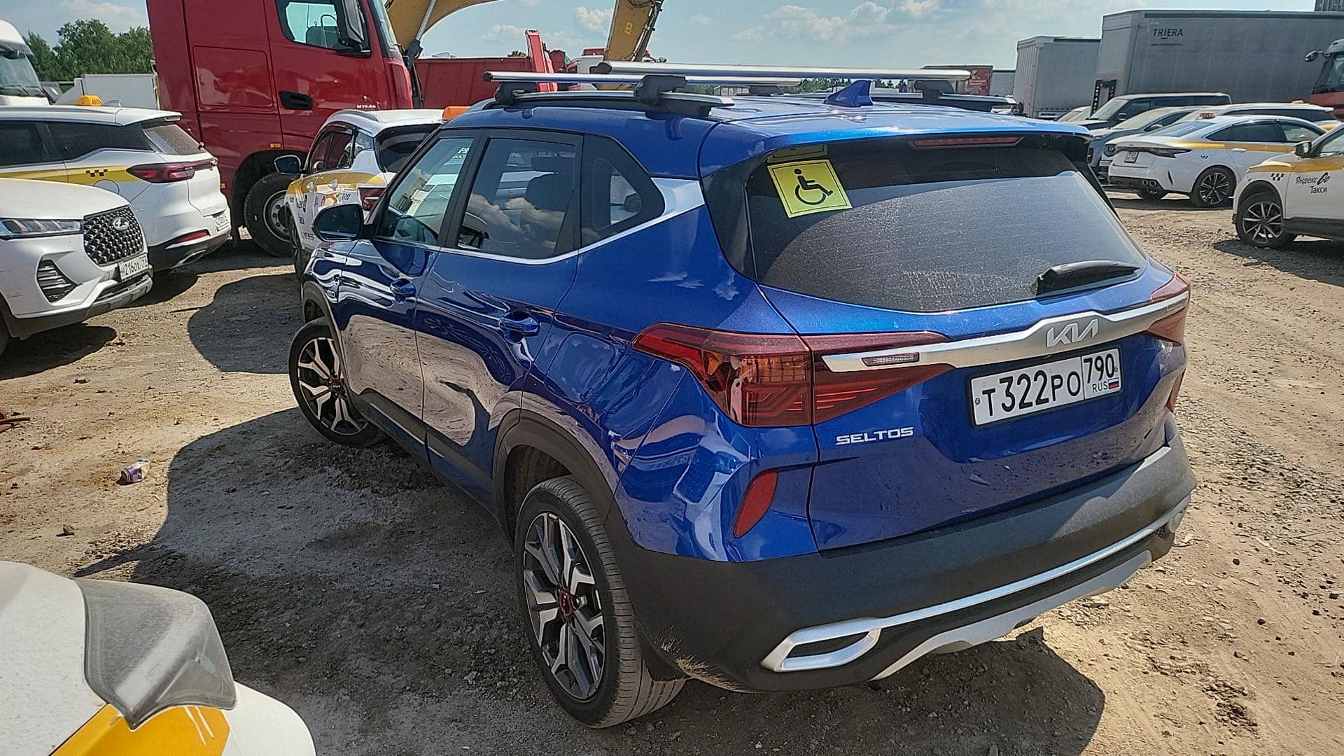 KIA Seltos,  109 393 км, 2022 года в лизинг
