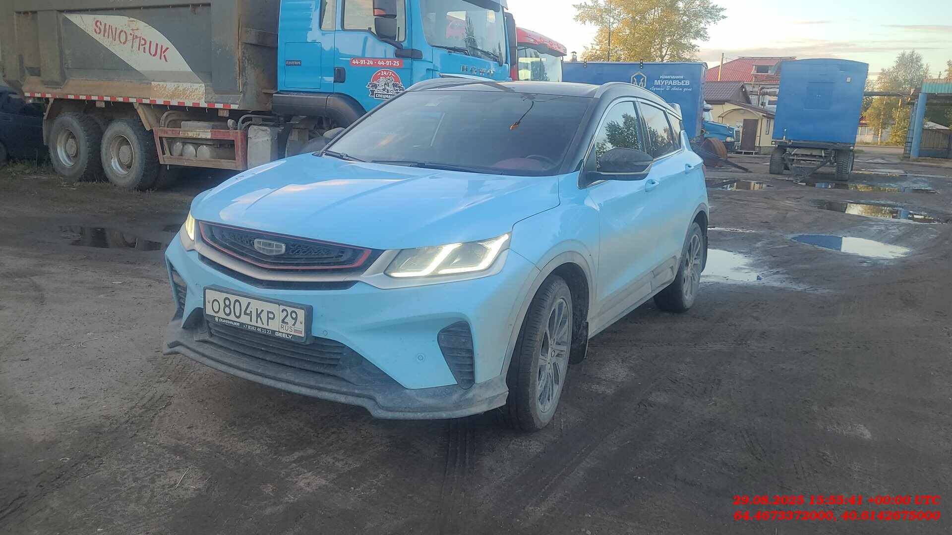 Geely Coolray,  25 887 км, 2022 года в лизинг
