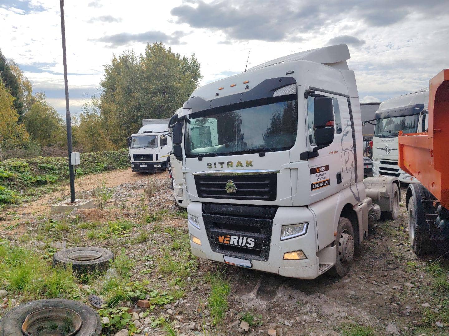Sitrak ZZ4186V391HE,  617 957 км, 2022 года в лизинг