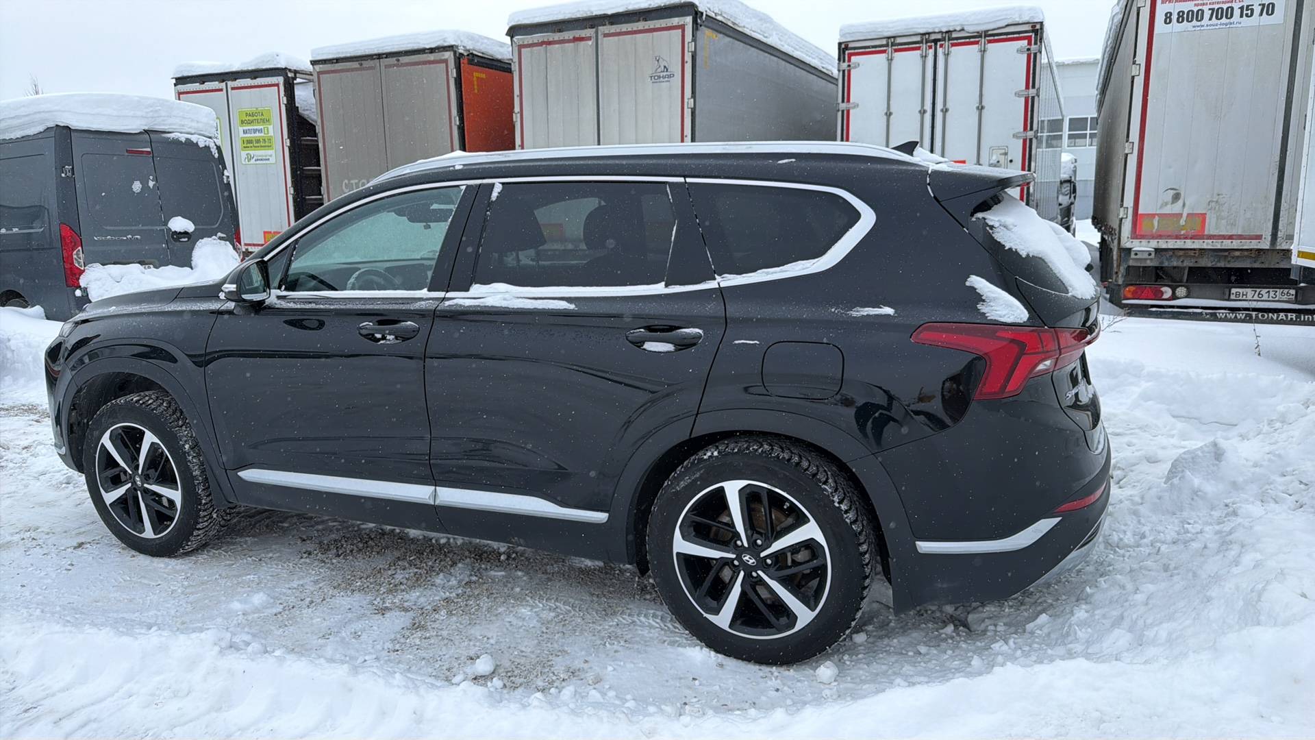 Hyundai Santa Fe,  57 000 км, 2021 года в лизинг