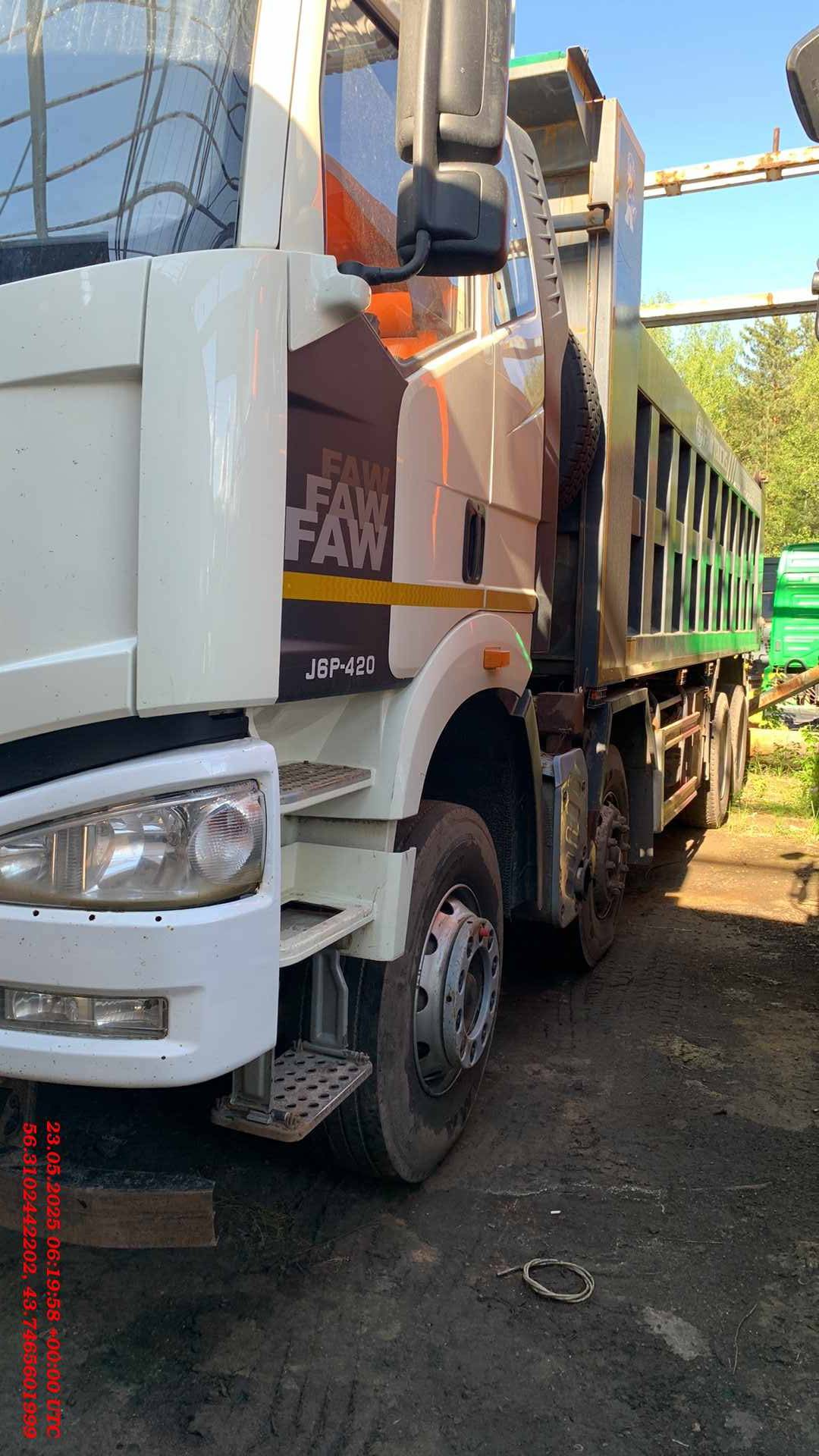 FAW CA3310P66K24T4E5 8х4,  155 657 км, 2022 года в лизинг