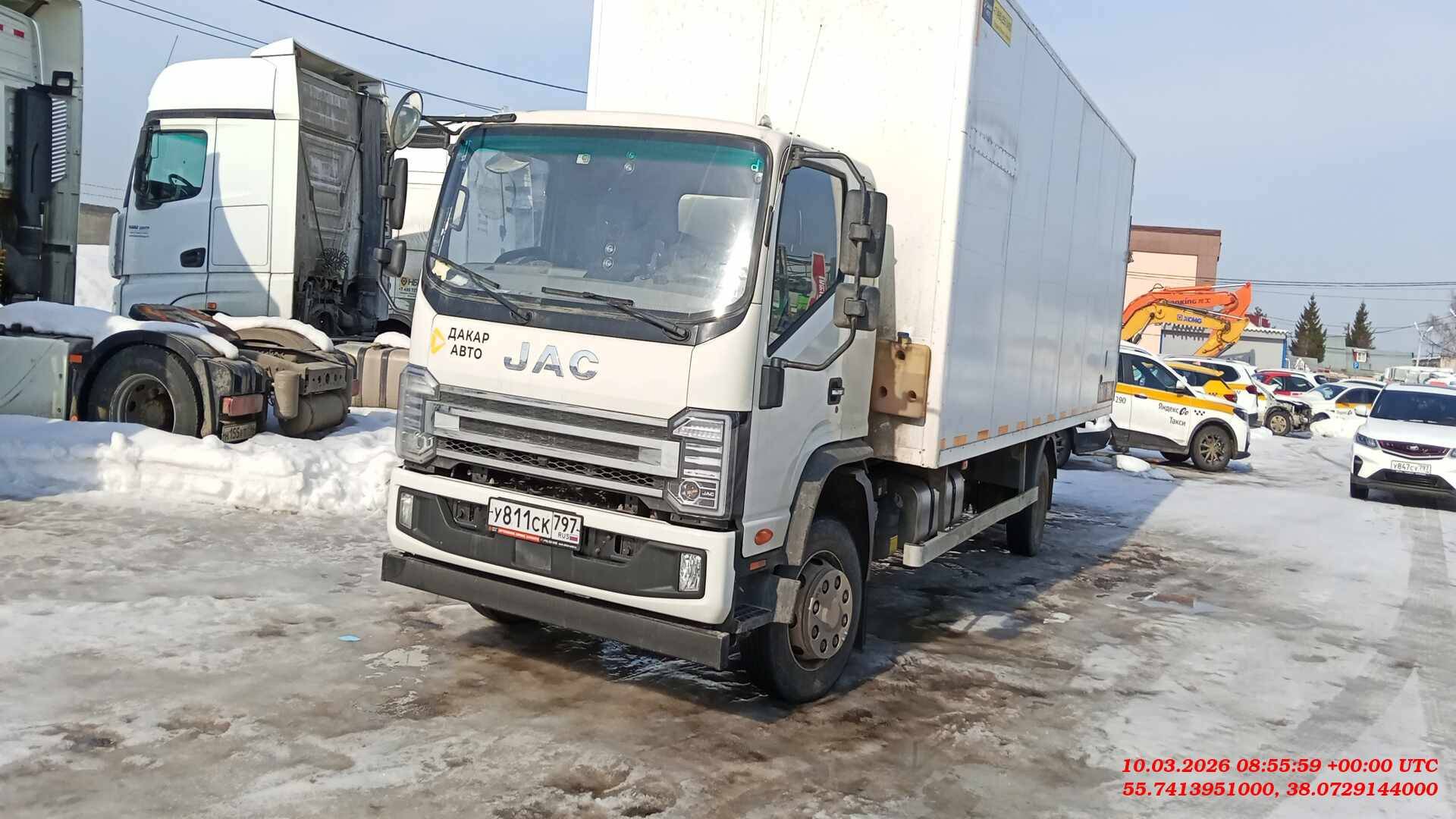 JAC N120,  82 933 км, 2024 года в лизинг