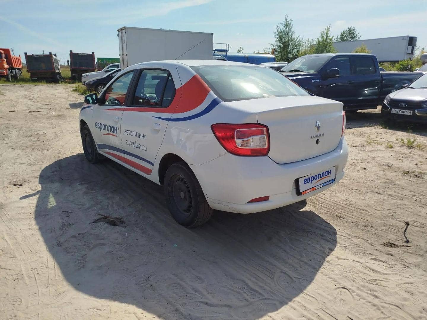 Renault Logan II,  112 454 км, 2020 года в лизинг