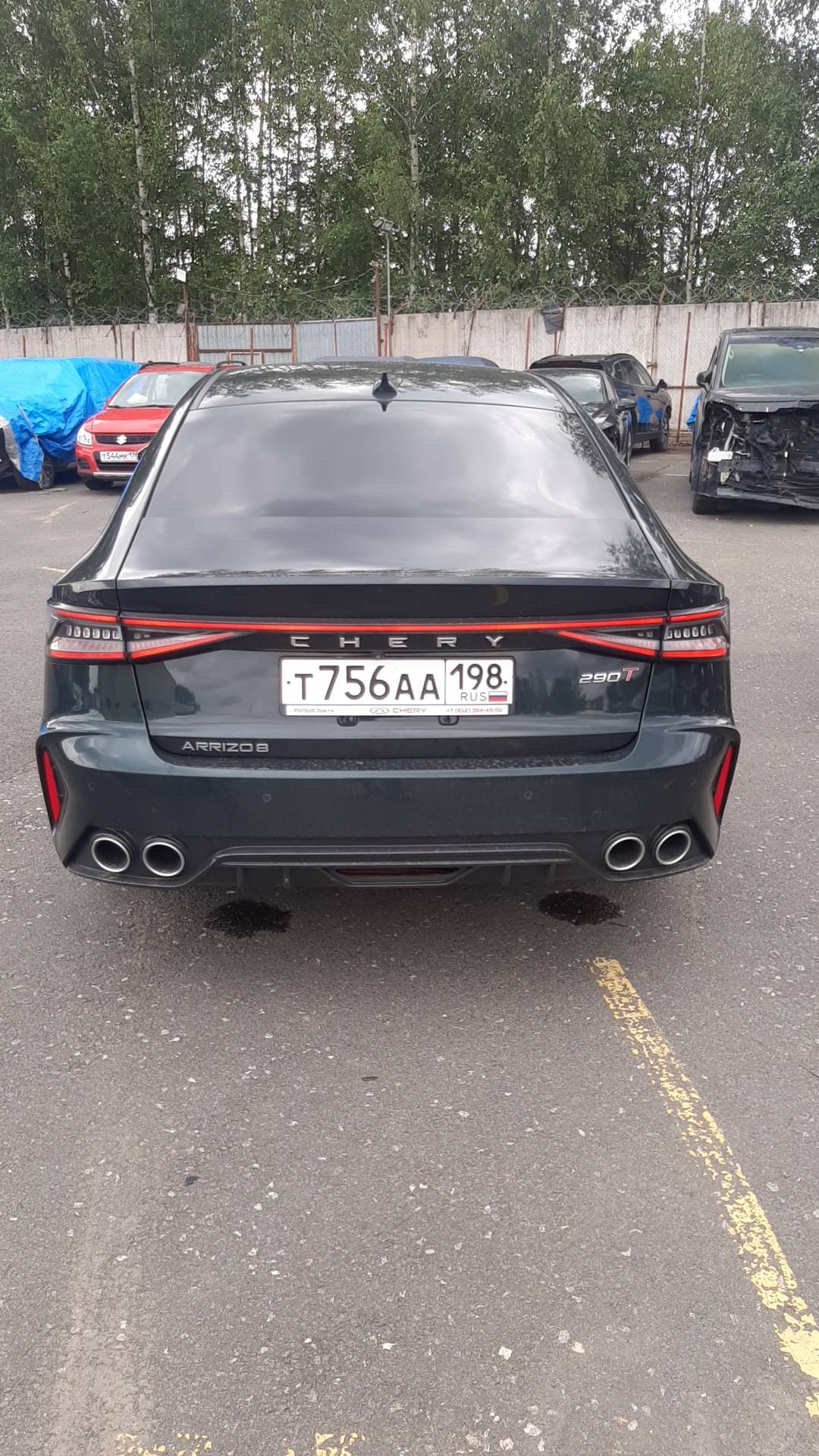 Chery Arrizo 8,  88 120 км, 2023 года в лизинг
