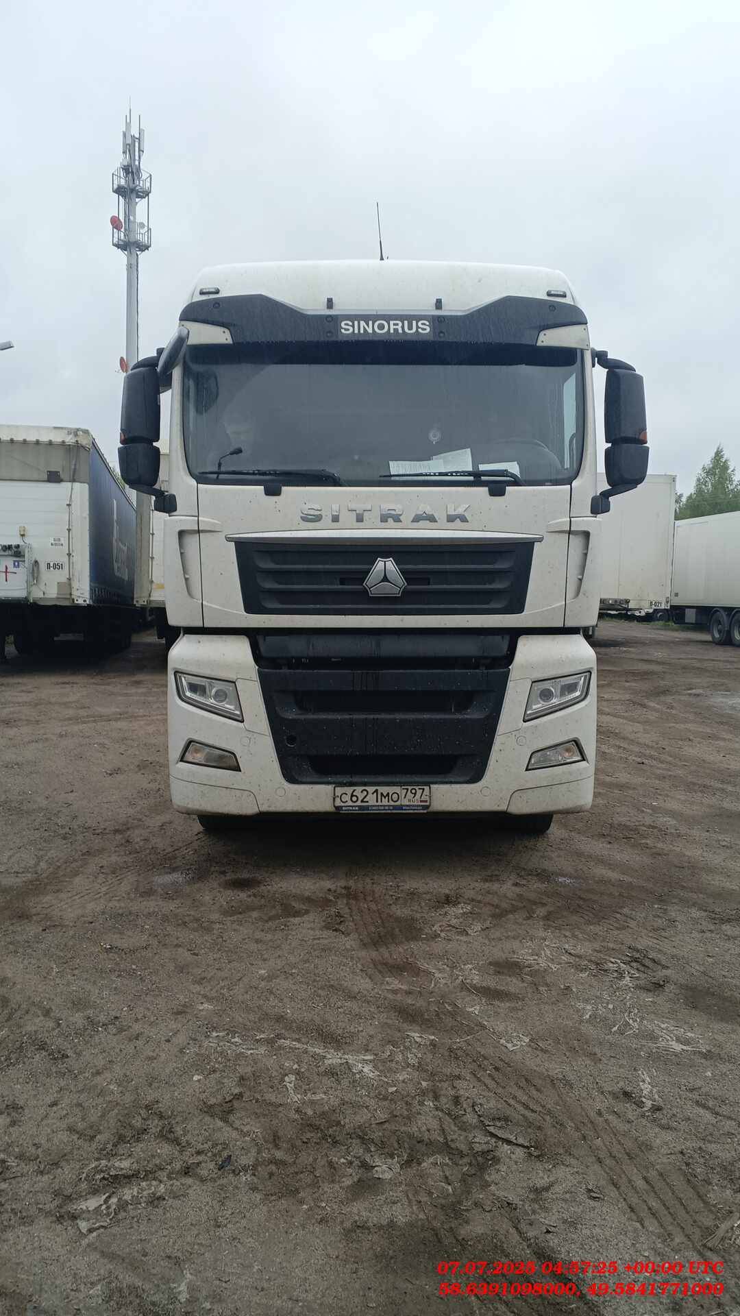 Sitrak C7H 4x2 ZZ4186V361HE,  415 818 км, 2022 года в лизинг