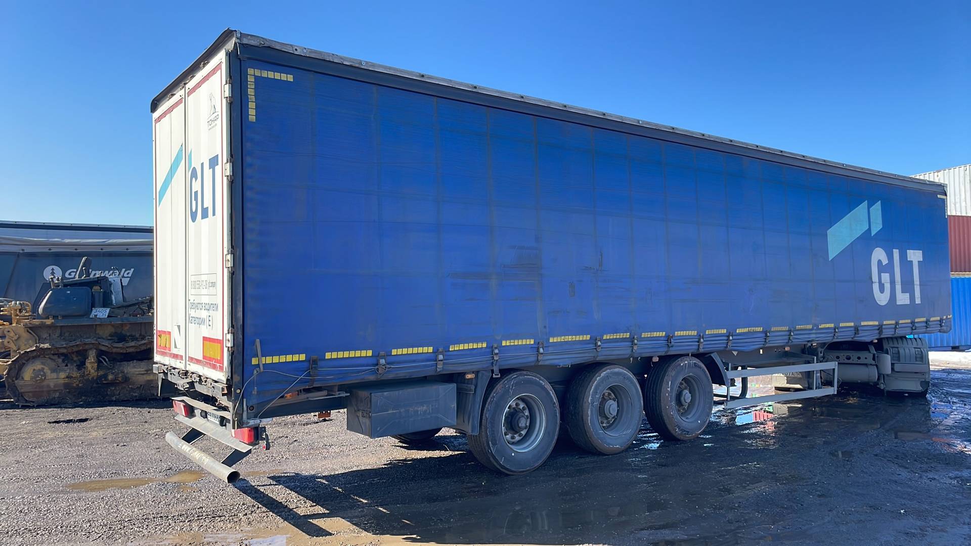 Тонар Тентованный 97461, 2018 года в лизинг