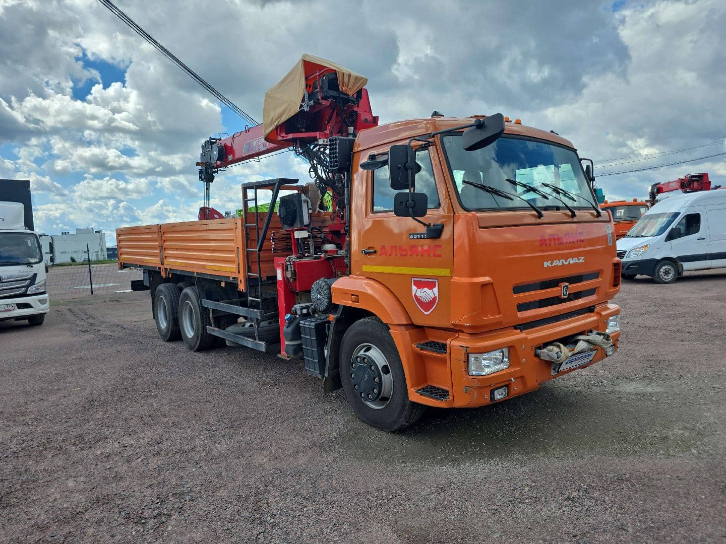 КАМАЗ 65115-50(E5),  23 143 км, 2023 года в лизинг