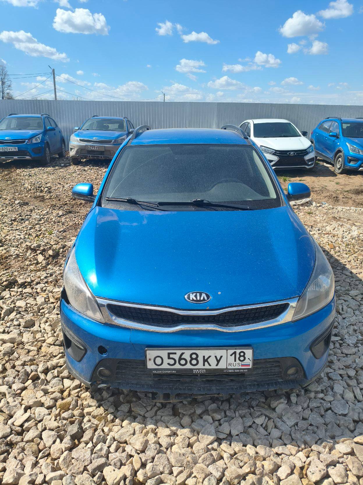 KIA Rio X-Line,  139 363 км, 2019 года в лизинг