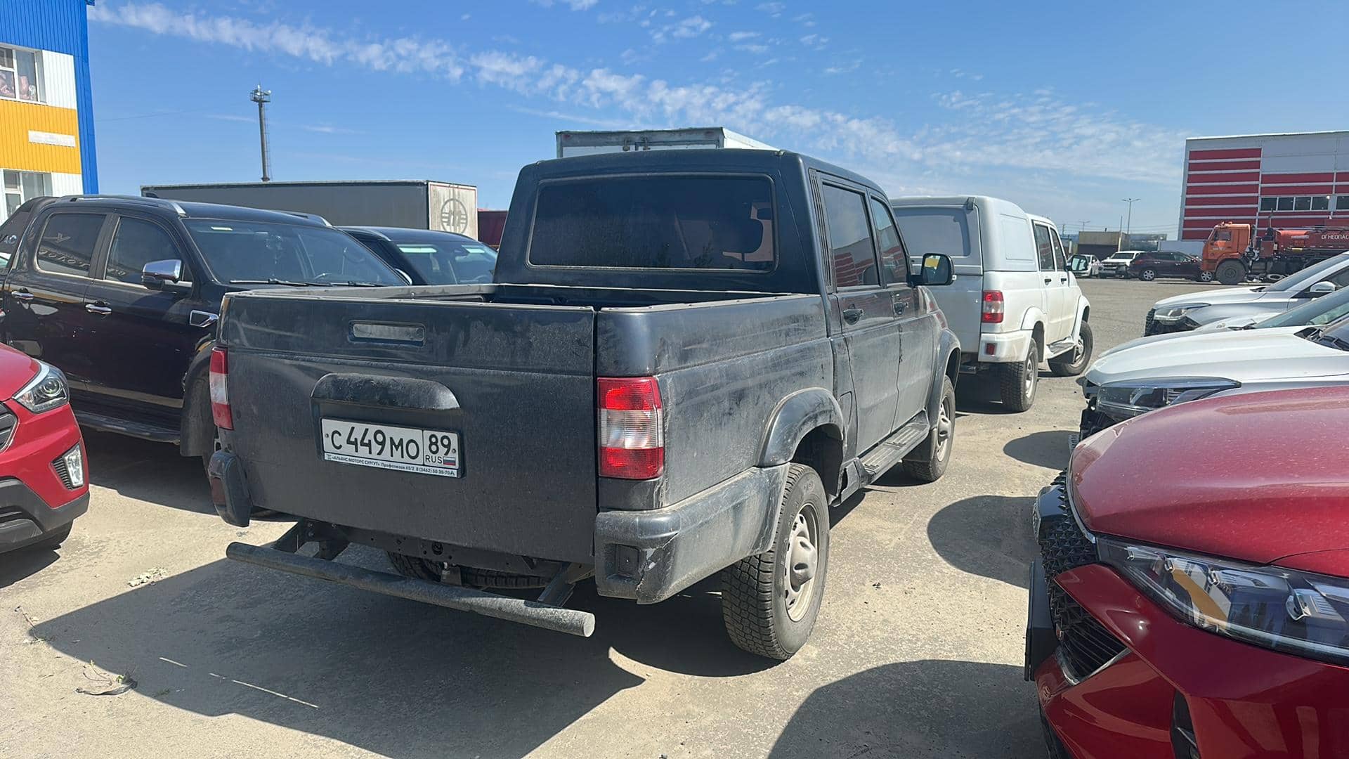УАЗ Pickup,  83 353 км, 2023 года в лизинг