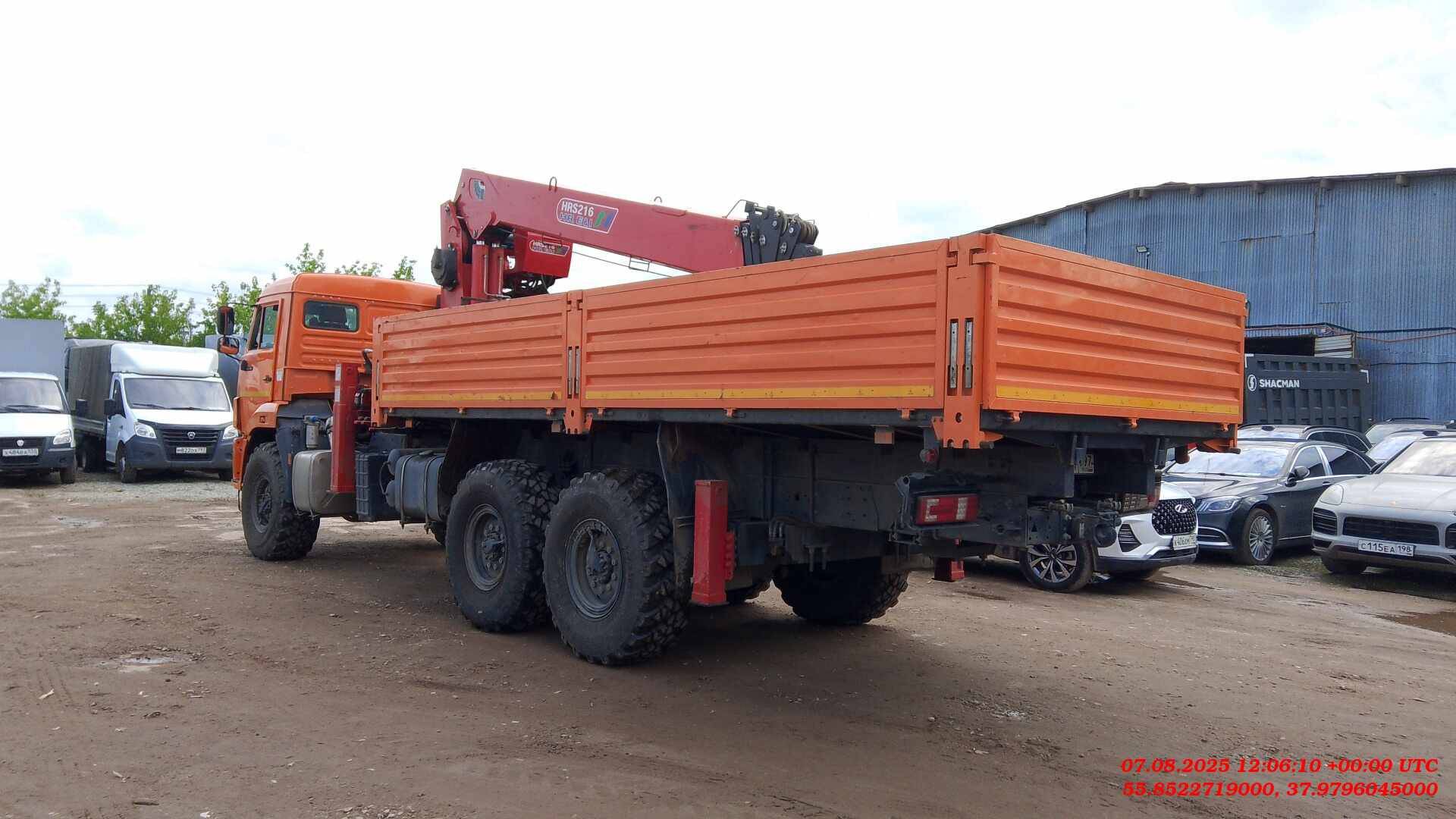 КАМАЗ 43118-50(E5),  18 077 км, 2024 года в лизинг