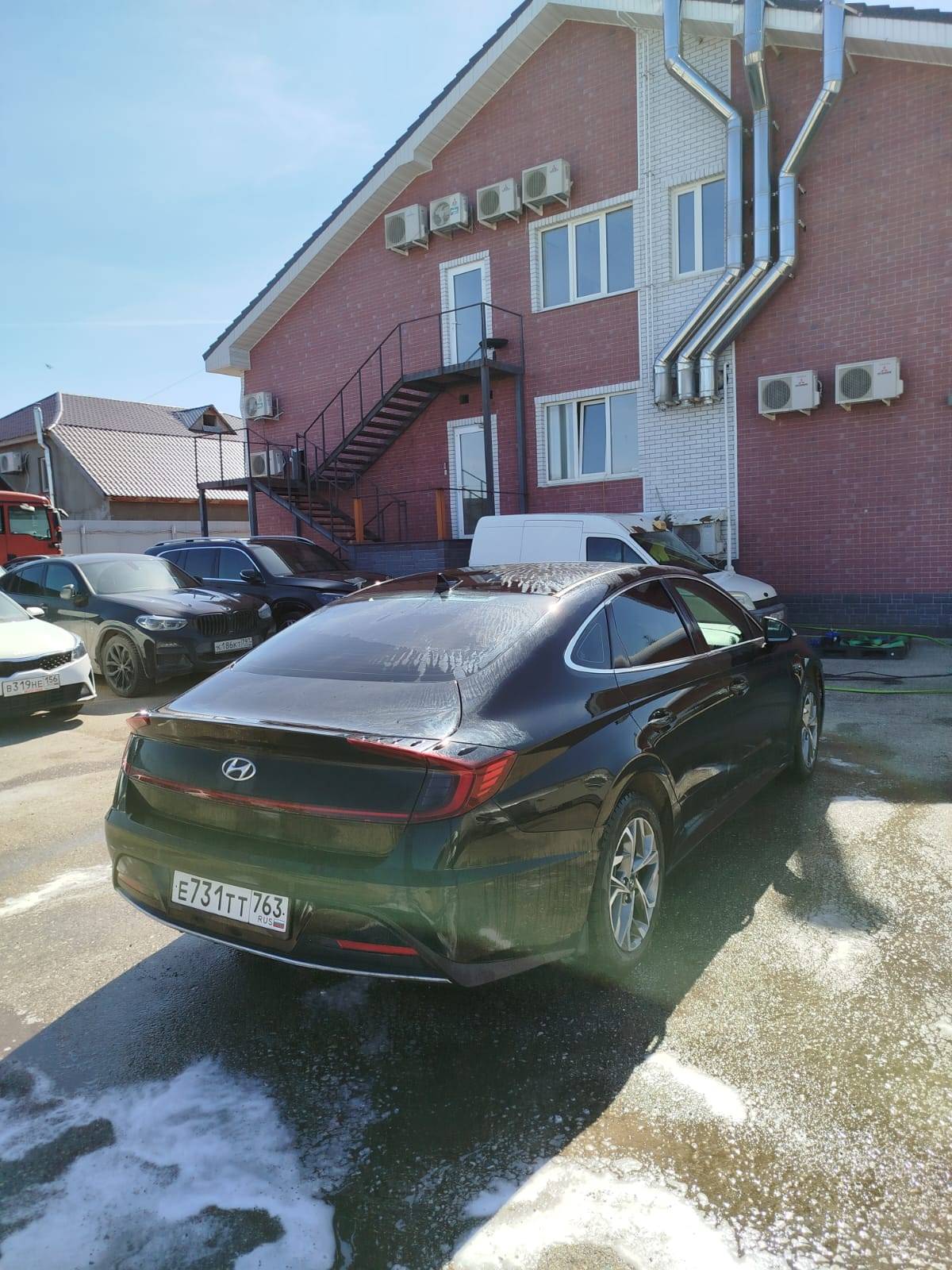 Hyundai Sonata,  116 988 км, 2020 года в лизинг