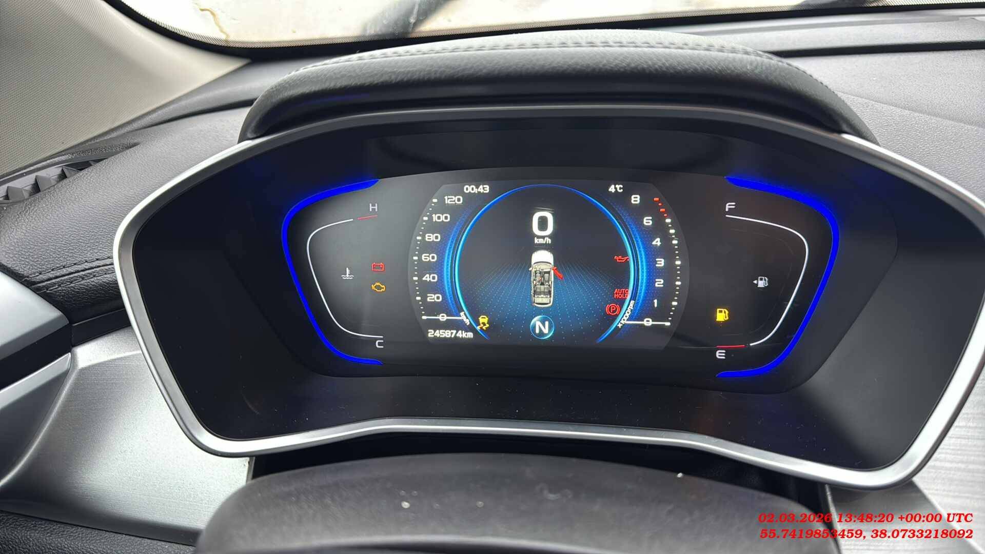 Geely Coolray,  245 874 км, 2023 года в лизинг