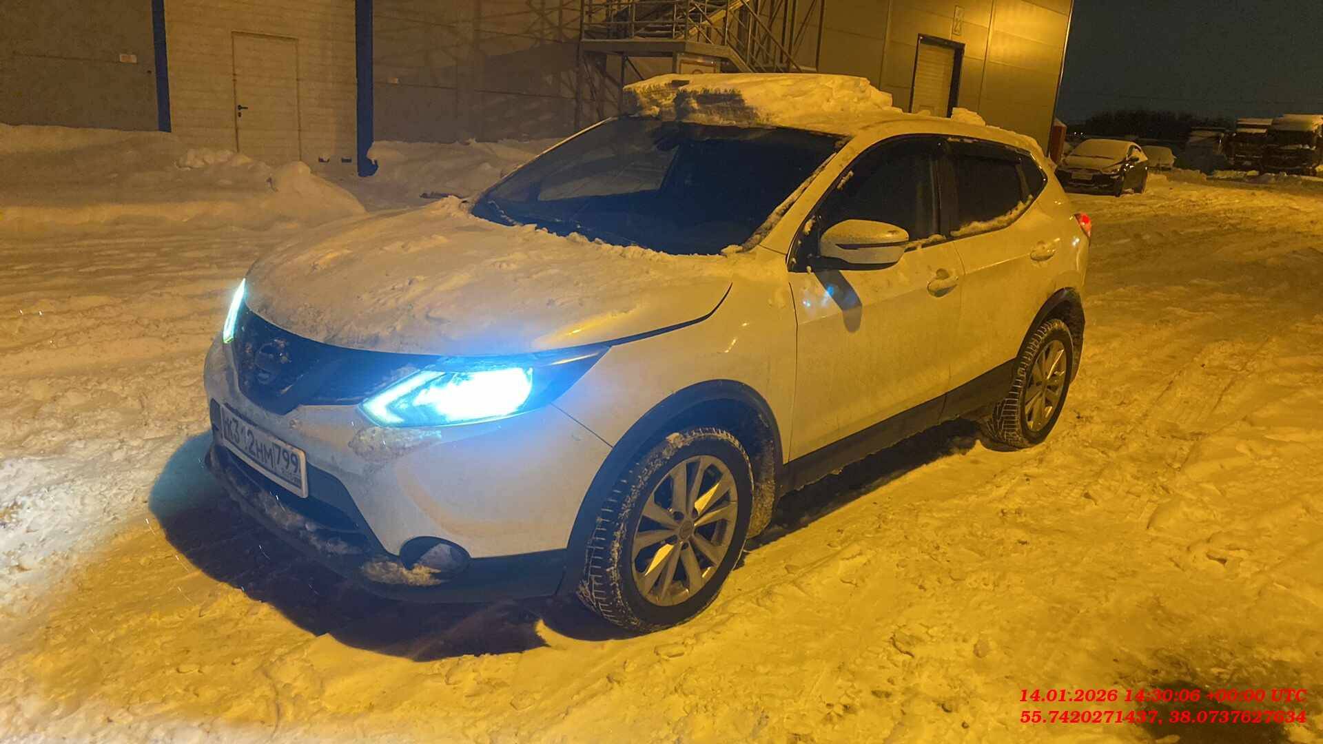 Nissan Qashqai,  153 216 км, 2019 года в лизинг