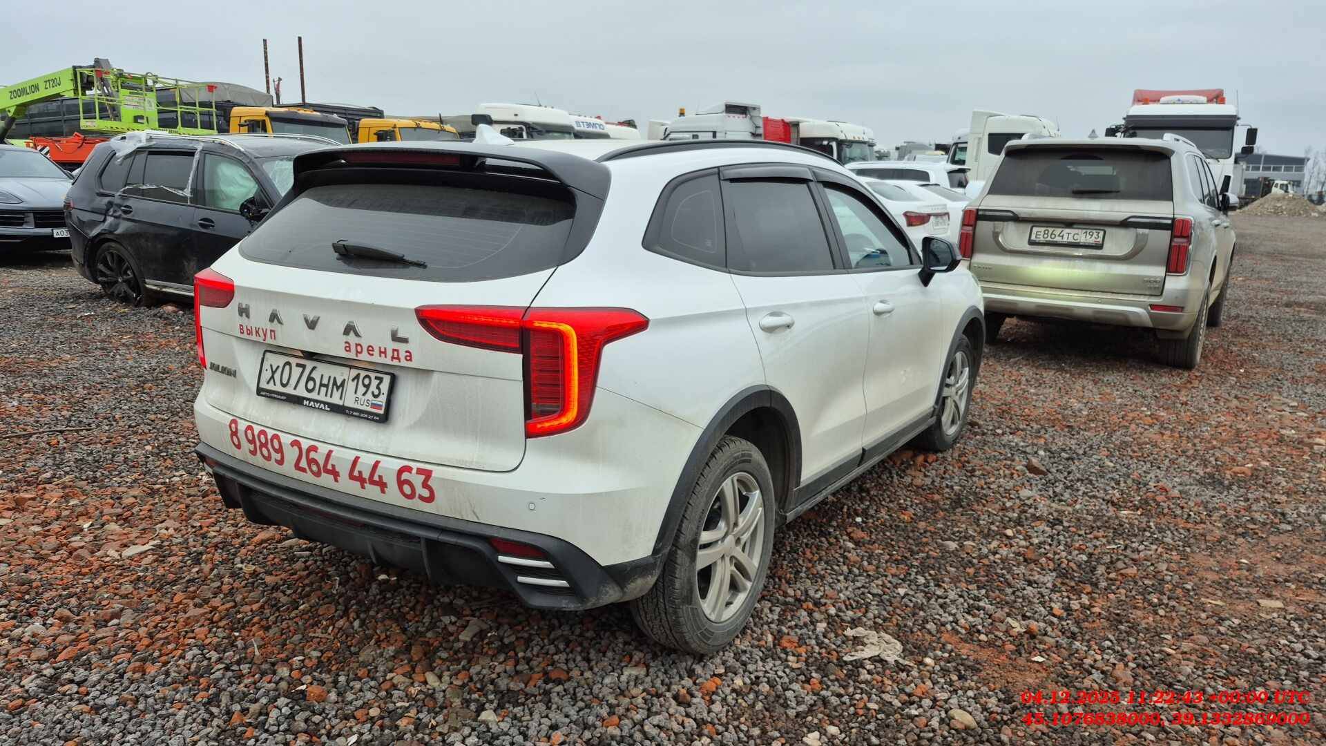 Haval Jolion,  43 448 км, 2024 года в лизинг